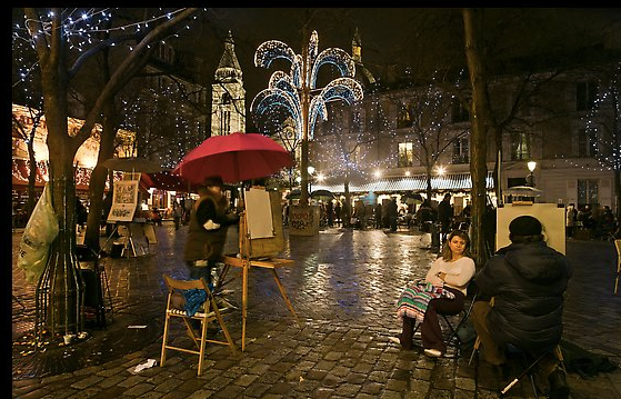 Montmartre in the light