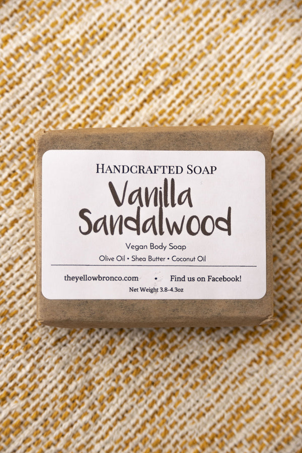 Handcrafted Vanilla Sandalwood Soap - choosebettercheese