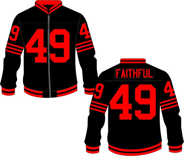 jersey jacket black