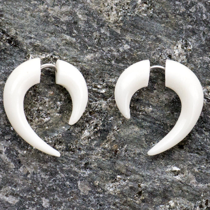 bone earrings