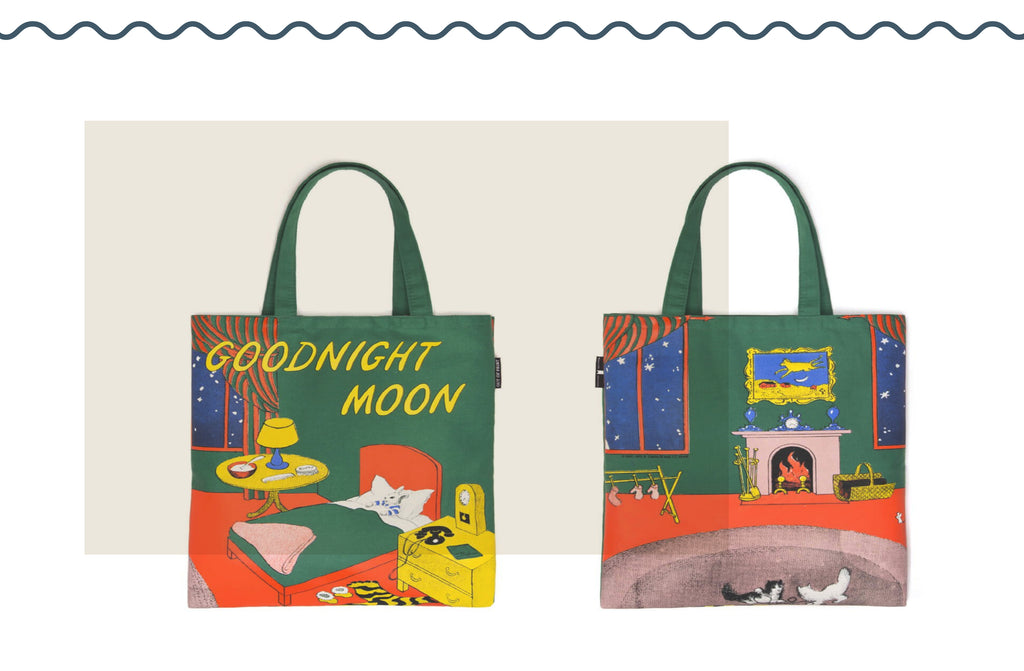 image of a Goodnight Moon tote bag