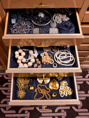 jewelry organization drawers