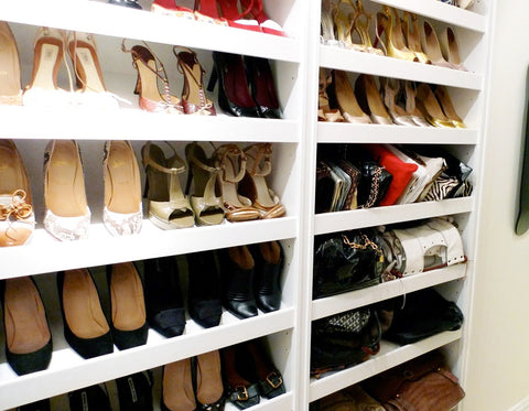 dream closet shoe racks