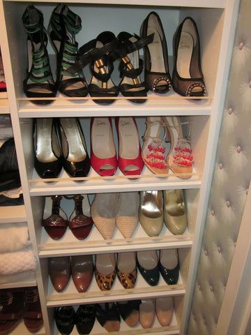 custom shoe shelves