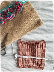 trucs pour tricoter un échantillon de tricot