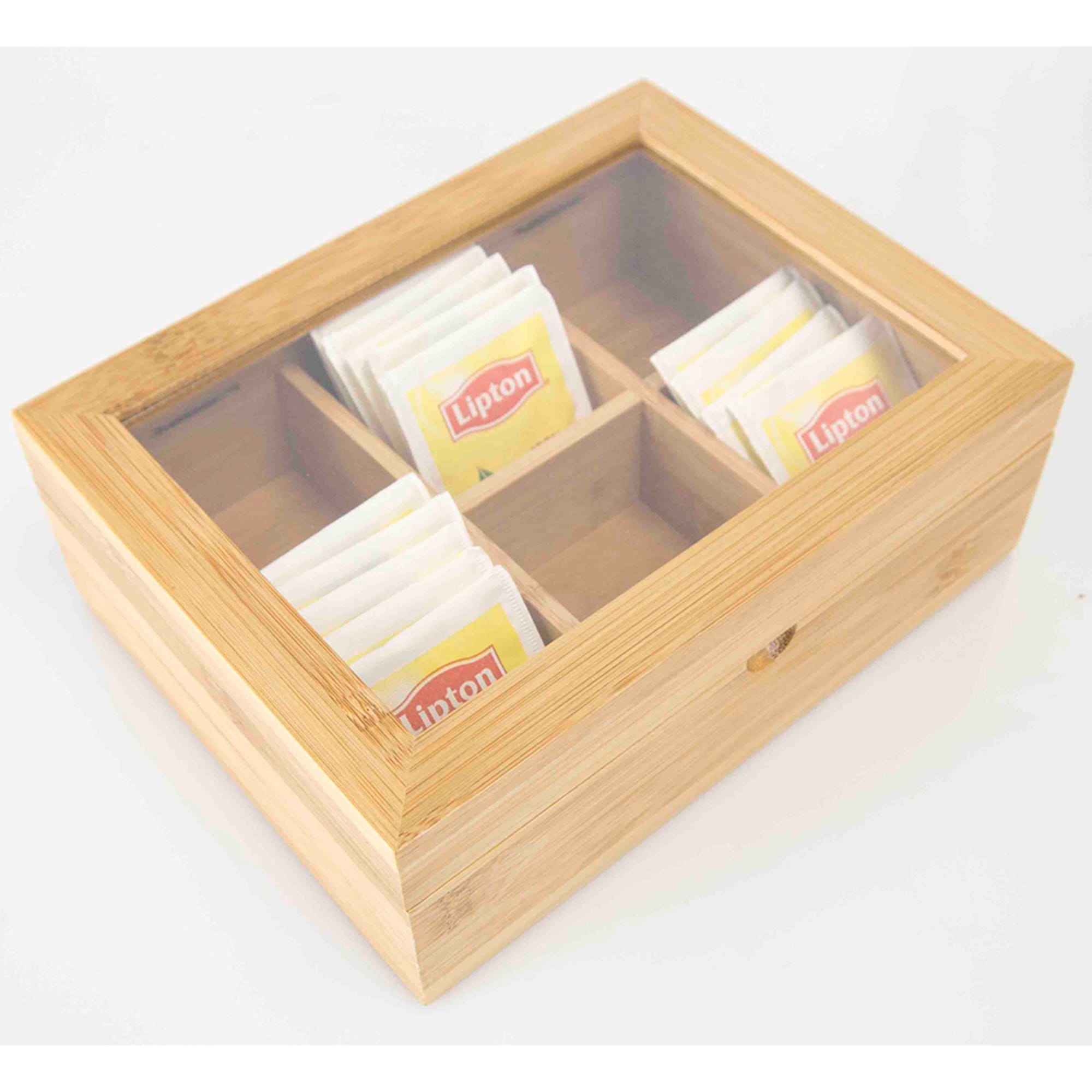 TreeStore Tea Box 6 compartments