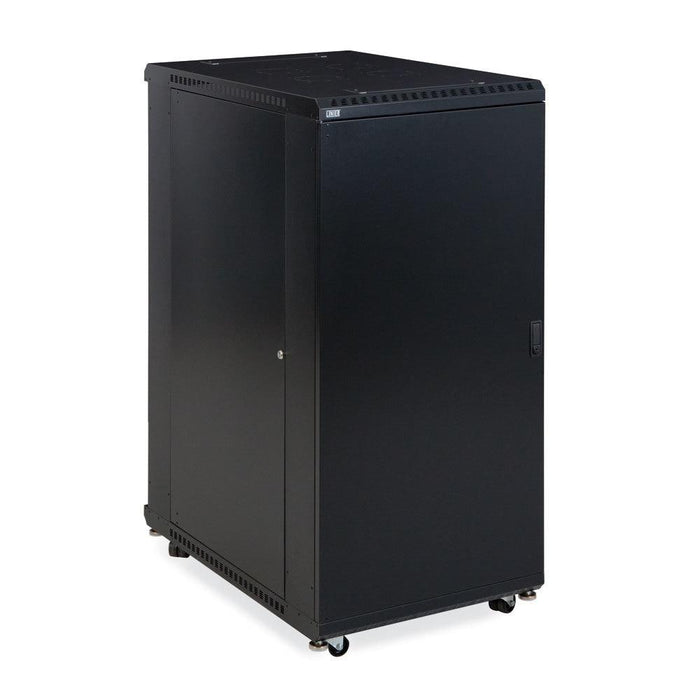 27U LINIER® Server Cabinet - Solid/Solid Doors - 36" Depth by Kendall Howard in Racks & Accessories - Network Cables Online