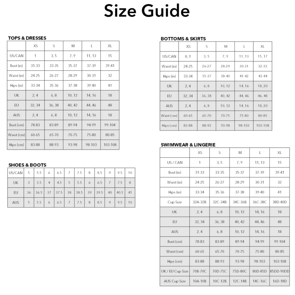 icyygirl-boutique-size-guide