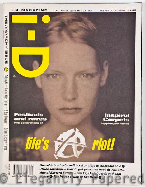 iD Magazine. the Anarchy Issue. No. 82. July 1990