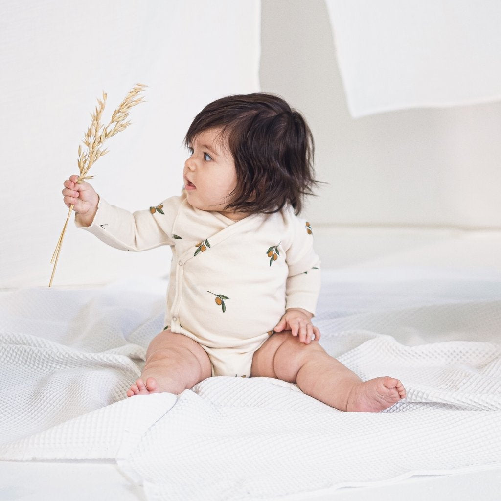 Olive Garden Wrap-over Bodysuit