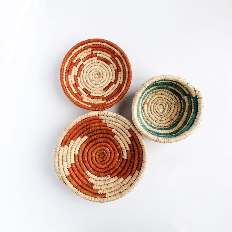 handwoven Pakistani baskets