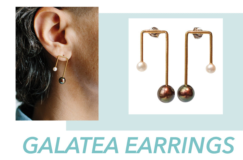 Galatea Earrings by Kari Phillips 