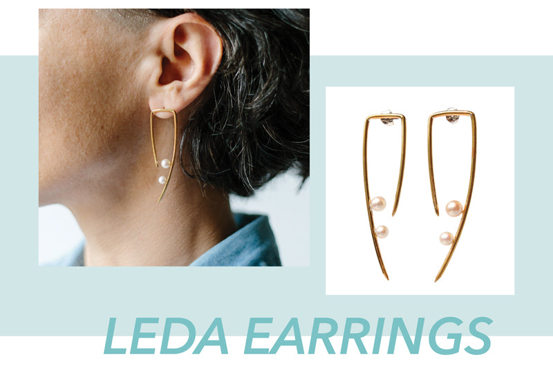 Leda Earrings by Kari Phillips