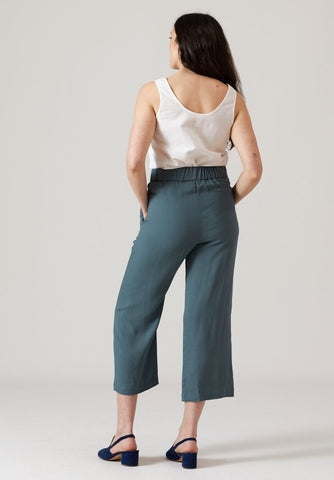 pleated high rise pants north of west