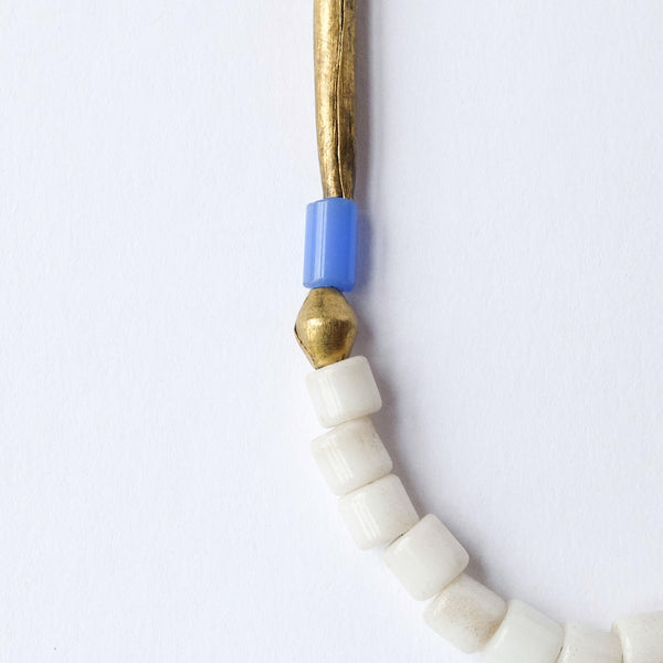 sulu-design blue and white necklace