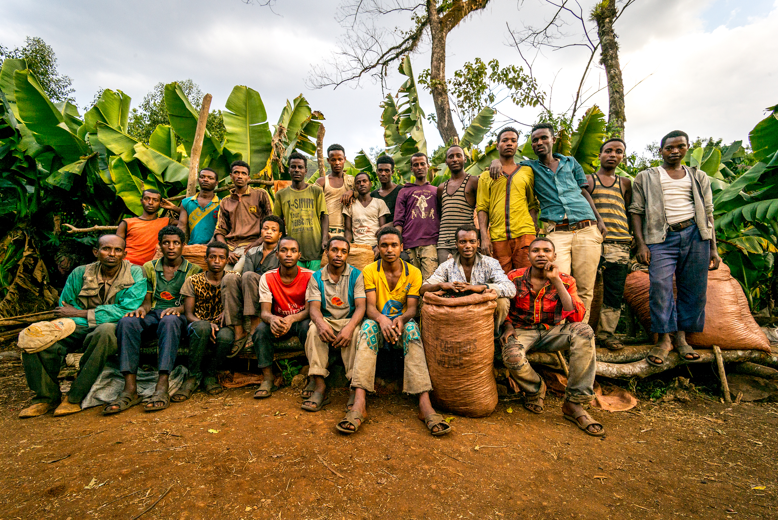 Coffee Farmers in Yayu, Ethiopia