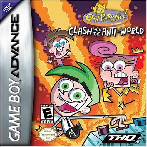 The Fairly OddParents: Clash with Anti-World - Nintendo Gameboy Advance GBA (Refurbished)