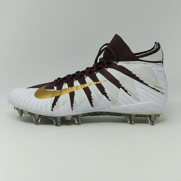 maroon and gold cleats