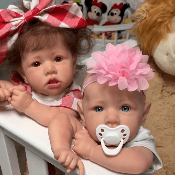 reborn dolls twins boy and girl
