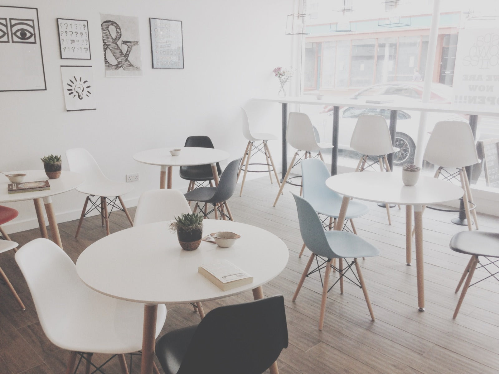 minimalist cafe shop