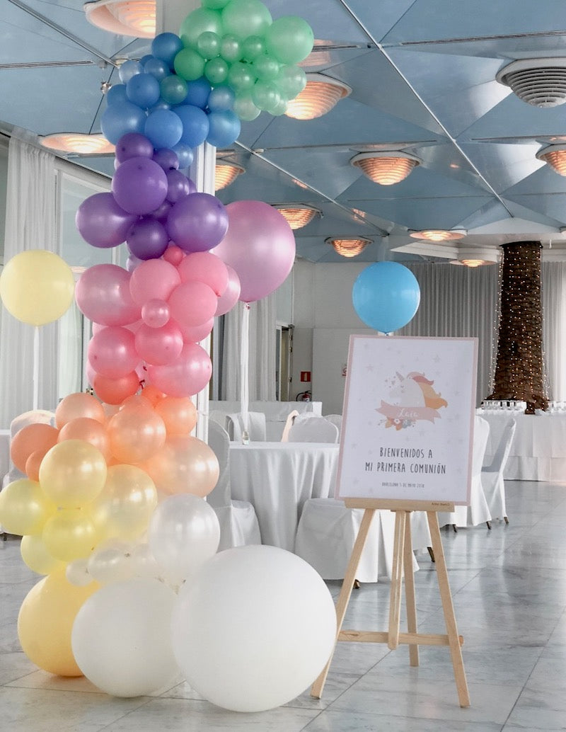 decoración-globos-unicornios-la-fiesta-de-olivia