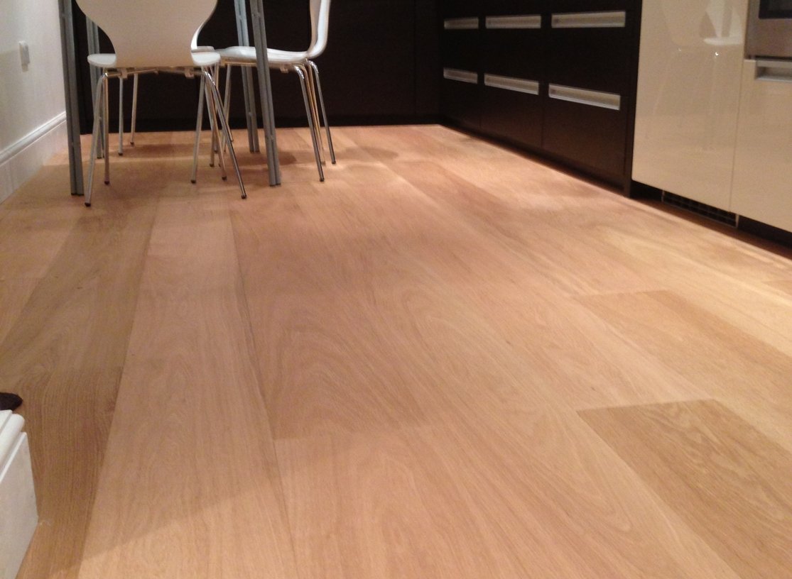 E352ln Select Grade Brushed Natural Oak Flooring Uv Oil Finish