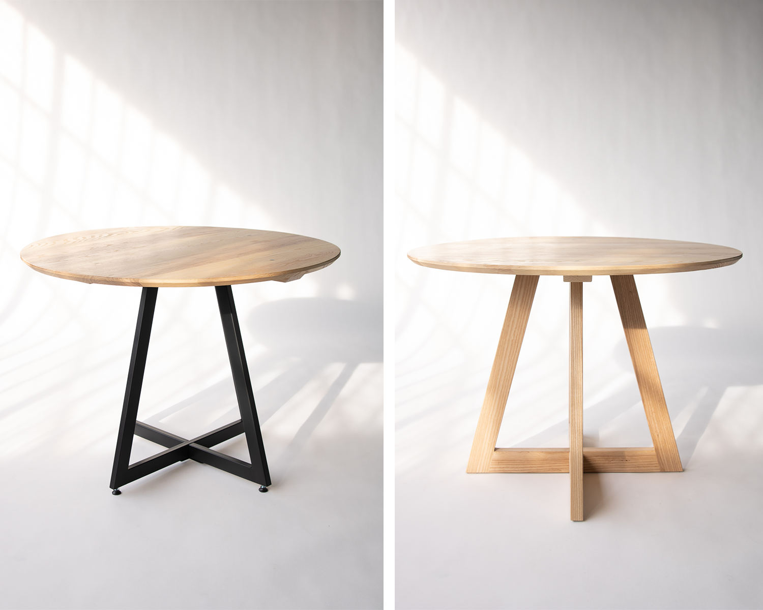The Seneca Table - Small Round Dining Table made in Columbus, Ohio