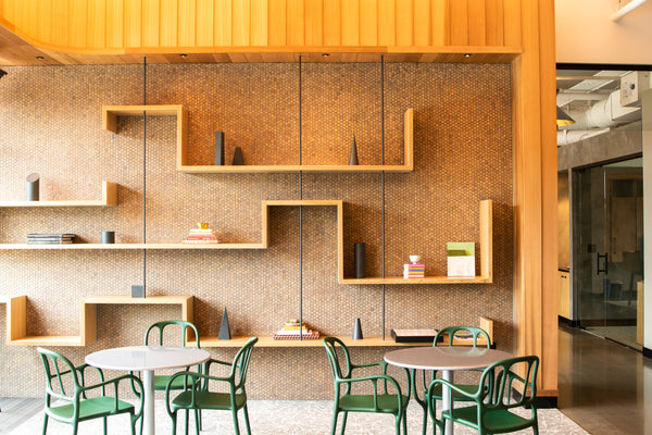 office shelving, van aken district, office design