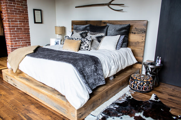 cozy bed, custom bed, bed design, custom furniture, layered bed, bed inspiration, wood bed