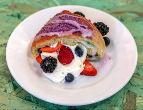 Bywater Bakery's Berry Chantilly King Cake