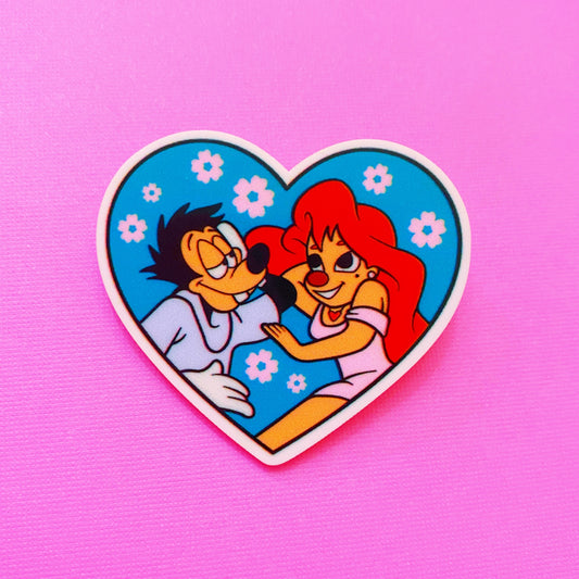 Max & Roxanne Inspired Heart Pin
