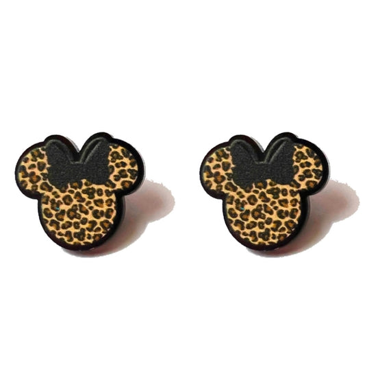 Minnie Acrylic Post Earrings