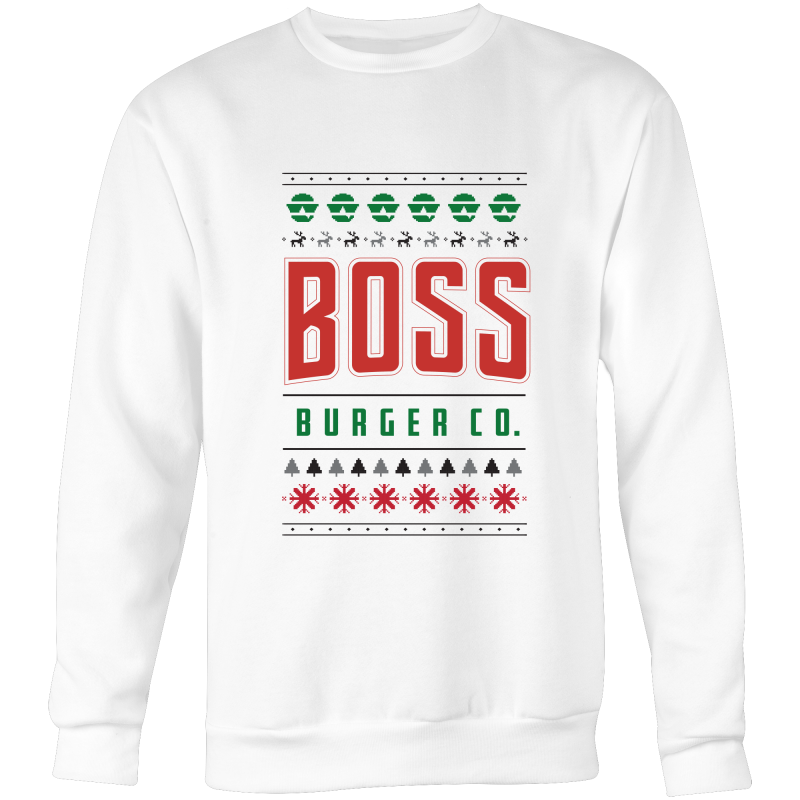 boss christmas jumper