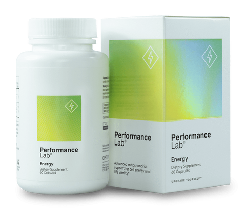 A bottle of Performance Lab Energy