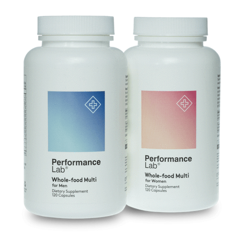 2 Bottles of Performance Lab Whole-Food Multi