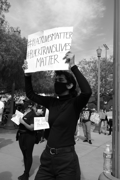 Black Lives Matter-Demonstrant