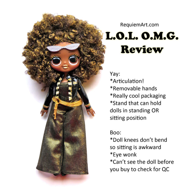 LOL OMG doll review