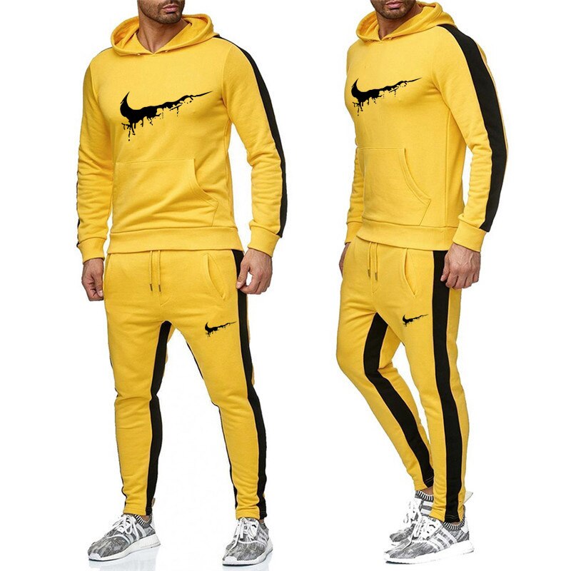 yellow jogger set