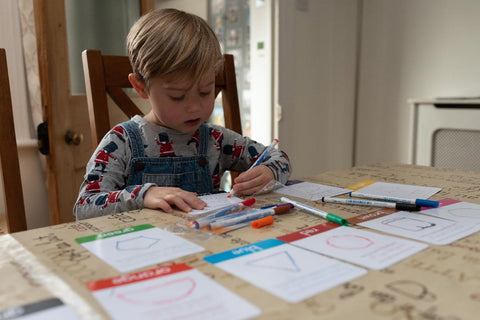 Colour flashcards for toddlers
