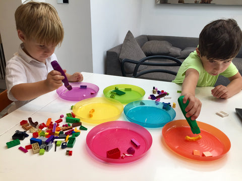 giant toddler tweezers to improve fine motor skills