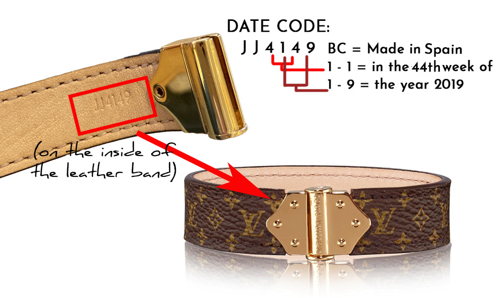 how to authenticate louis vuitton bracelet