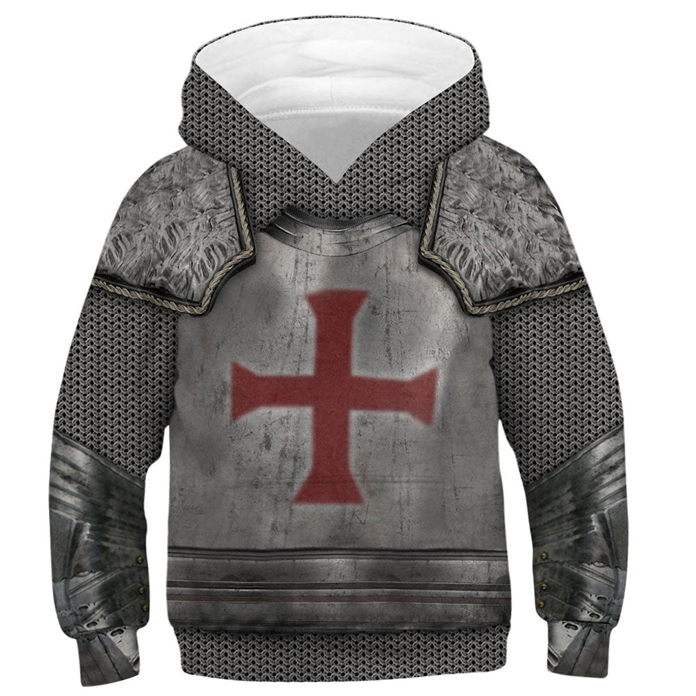 knight armor sweatshirt