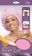 Qfitt Large Satin Sleep Cap Assort