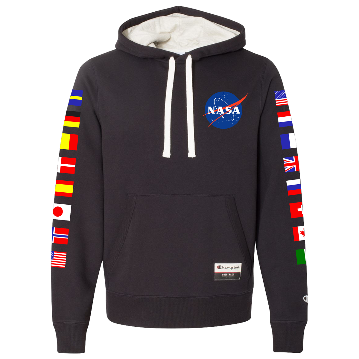 nasa champion hoodie