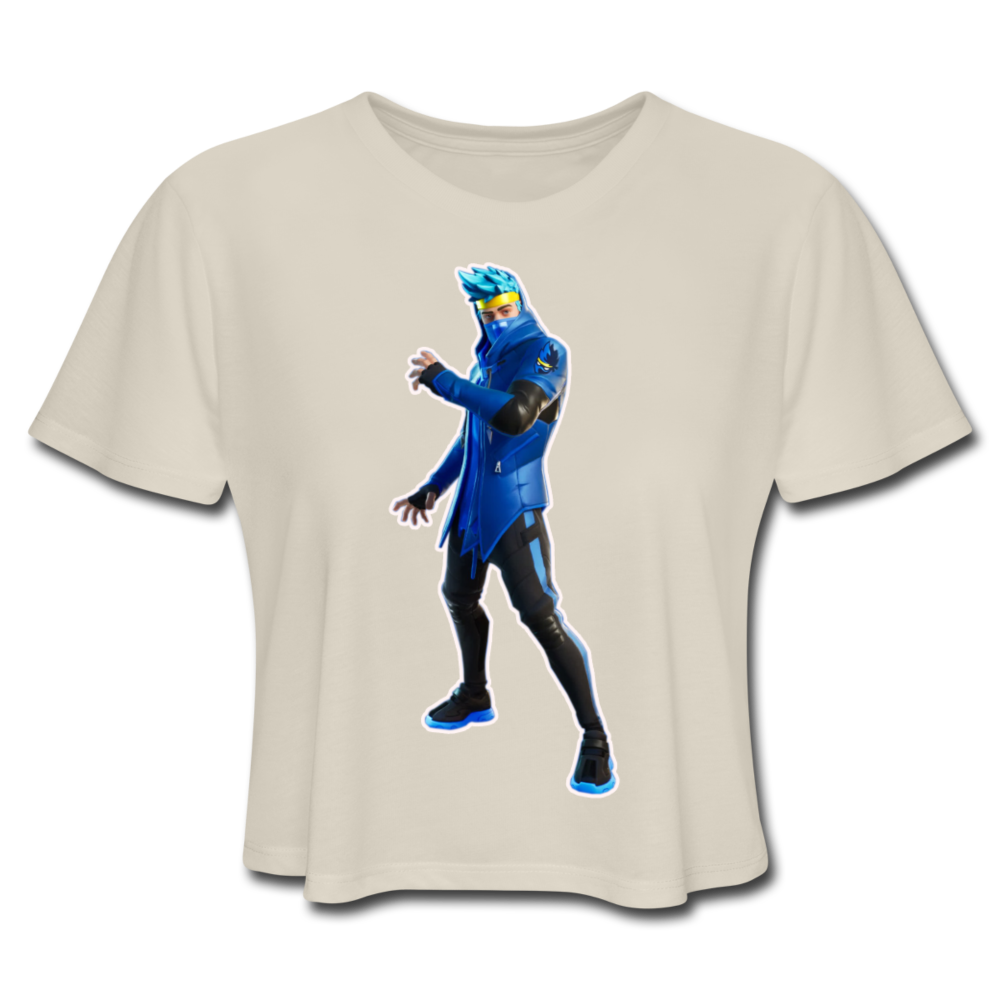 Ninja Shirt Fortnite Ninja Fortnite Women S Cropped Video Game T Shirt Graphic Tees Store