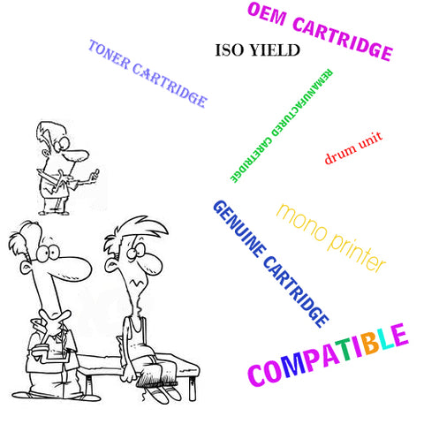 Printer cartridge jargon is confusing