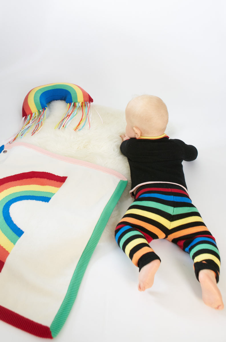 rainbow baby jumper