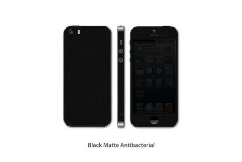 Black Matte Anti iPhone SE skins Stickerboy