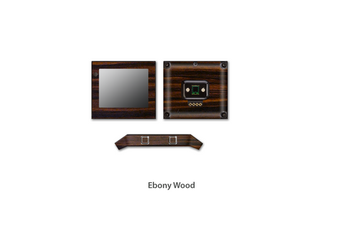 Ebony Wood Fitbit Blaze skins Stickerboy