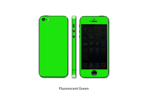 Fluorescent Green iPhone SE skins Stickerboy 